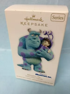 Hallmark 2012 MONSTERS INC Disney/Pixar Legends Ornament #2 BOO SULLEY NEW MINT  • $44.95