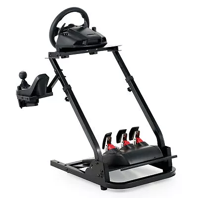 Racing Simulator Steering Wheel Stand Compatible W/ Logitech G25 G27 G29 G920 • $99.99