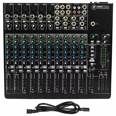 New Mackie 1402VLZ4 14-channel Compact Analog Low-Noise Mixer W/ 6 ONYX Preamps • $359.99