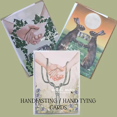Pagan Handfasting Blank Card By Neyeli - Handfasting Wedding Anniversary • £2.50