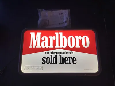 Marlboro 1986 Phillip Morris Light Up Sign • $250