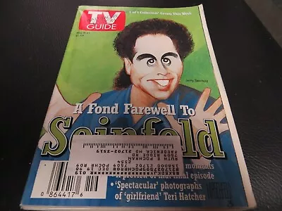 Tv Guide Fond Farewell To Seinfeld May 1998 • $6