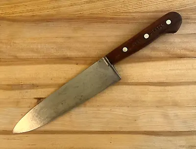 $59.99 • Buy Vintage Dexter 4898 Chefs Butchers Knife 8.5  Carbon Steel Blade Wood Handle Usa
