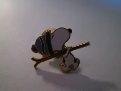 Snoopy Aviva Brand Christmas Tac/lapel Pin Snoopy Walking With Skis New Mint! • $11.95