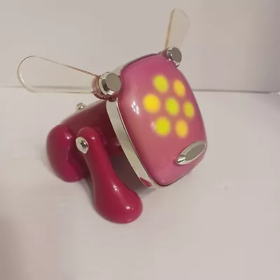 Hasbro Sega IDog Interactive MP3 Music Pet Dog Pink Tested Works • $45