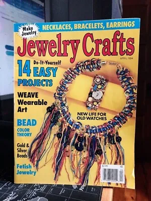 Jewelry Crafts Magazine April 1994 Free Shipping • $9.99