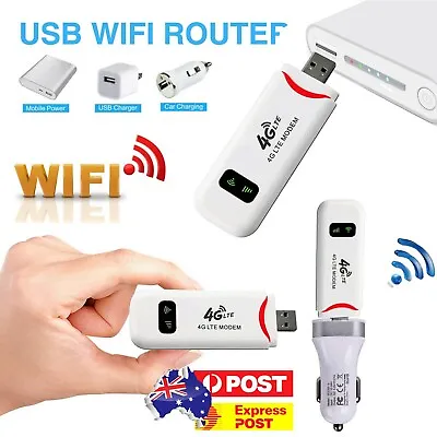 WiFi LTE Router 4G SIM Card Portable 150Mbps USB Modem Pocket Hotspot Dongle • $16.99