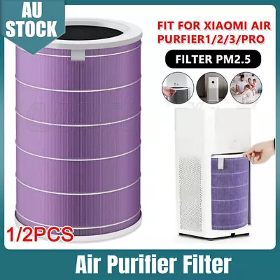 HEPA Filter Version For Xiaomi Mi Smart Air Purifier 1/2/2S/3/Pro 4 Layer PM2.5 • $22.89