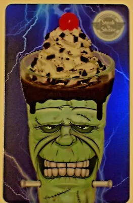 NEW STEAK N SHAKE Frankenstein Shake Monster Halloween GIFT CARD No Cash Value • $2.25