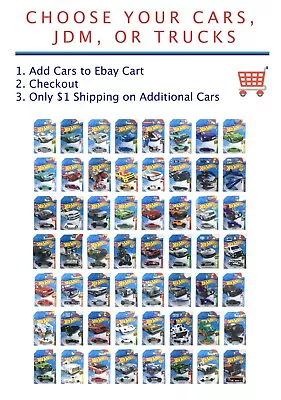 2021 Hot Wheels M N P Q Case You Pick & Save $1 Shipping On Adtl Car Read 12/23 • $2.99