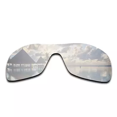 US Polarized Silver Mirrored Replacement Lenses For-Oakley Antix Sunglasses • $8.99