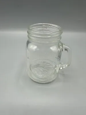 Vintage Golden Harvest Mason Drinking Jar 4oz Handle Shot Glass Mug Mini 3  • $9.99