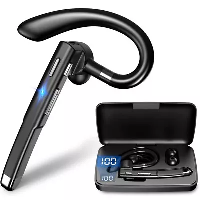 $17.74 • Buy YK5 Bluetooth Wireless Headphones Business Driver Portable Earphone Headset Mic