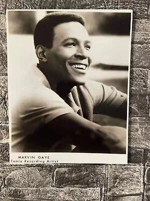 Marvin Gaye 10x8 Copy Of Original 1960’s PROMOTIONAL PHOTOGRAPH Motown Soul • £5.99
