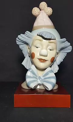 Lladro Clown Bust **reflection** • $349