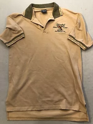 Vintage Polo Shirt Men's Large Yuengling Beer Oldest Brewery PA • $24.99