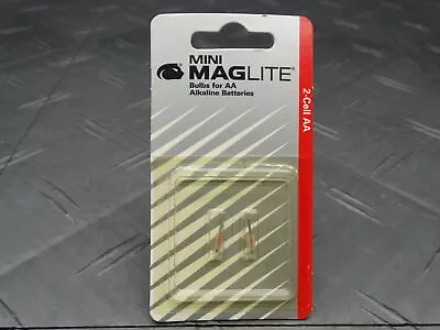 Maglite Mini Replacement Bulbs For AA Alkaline Batteries LM2A001 • $9.99