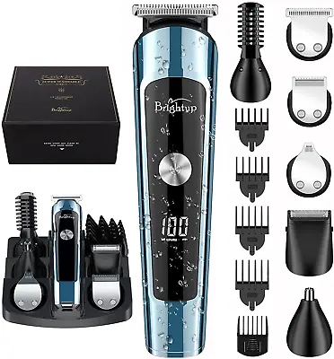 Grooming Kit For Men's Electric Hair Beard Trimmer Shaver Clippers Nose Hair Cut • $36.60