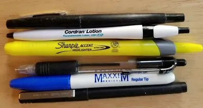RARE Pen Lot Cordran Lotion Maxxim Medical Sharpie Accent Highlighter Drug Rep  • $14.99