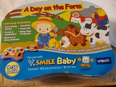 A Day On The Farm (V-Tech V. Smile Baby Game) 9-36 Months • $3.89