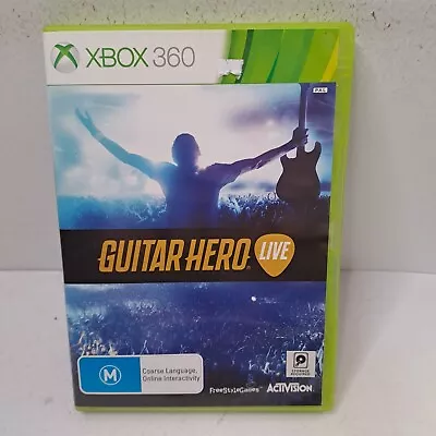 Guitar Hero Live - Microsoft Xbox 360 Games PAL AUS (2 Game Discs) (17) • $20.99