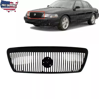 New Front Grille Black For 2003-2005 Mercury Grand Marquis Marauder FO1200409 • $128