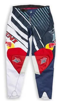 Kini Red Bull Vintage MX Riding Pants - Red/Blue • $88.39