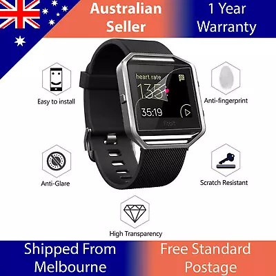 Ultra Thin Smart Protective Film Screen Protector For Fitbit Blaze Smart Watch • $15.99