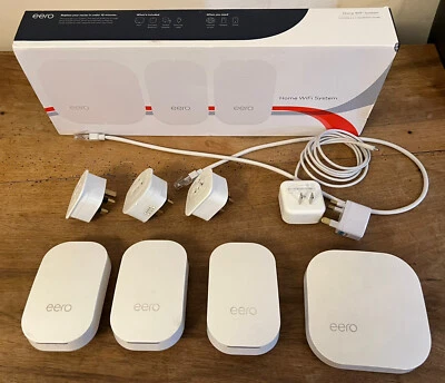 £119 • Buy Eero Pro [Model B010001] 2nd Gen AC Tri-Band Mesh Wi-Fi Router + 3 Beacons!