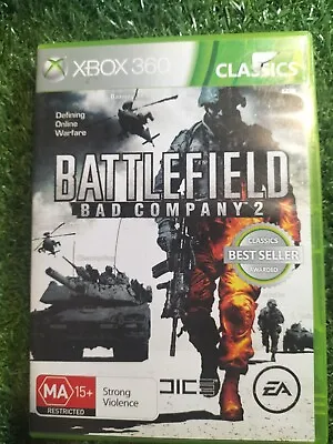 ❤️Battlefield: Bad Company 2 (XBOX 360) Complete With Manual - Tested & Working! • $4.49