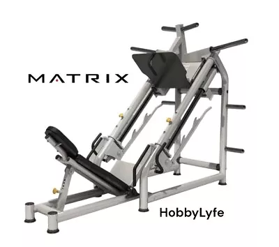 Matrix Magnum 45 Degree Plate Loaded Linear Leg Press • $3498