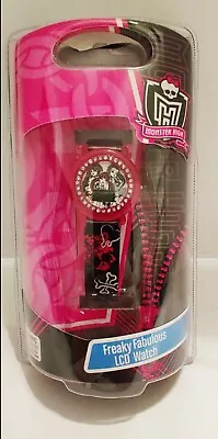 MONSTER HIGH Freaky Fabulous LCD Kids Watch ~ New ~ • $12