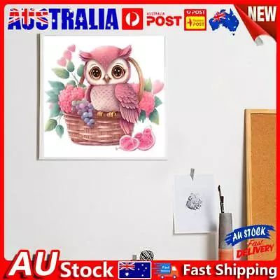 5D DIY Full Round Drill Diamond Painting Flower Owl Kit Home Decoration (B6180) • $10.69