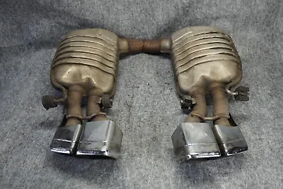 ✔mercedes W212 W218 E63 Cls63 Amg Sport Rear Exhaust Muffler Pipe Tip Set Oem • $791.12