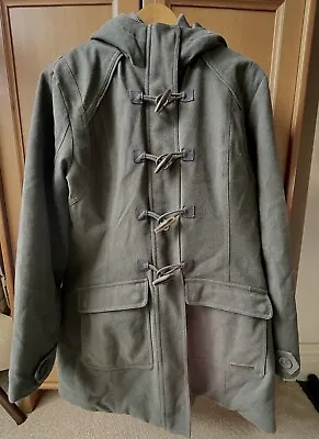 Merrell Womens Opti Warm Hooded Mid Length Coat / Jacket - Grey -Size XL • £25