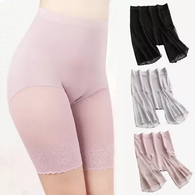 1PC Women Lace Thigh Anti Chafing Safety Pants Sexy Under Skirt Shorts Underwear • £5.99