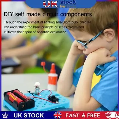 DIY Electric Circuit Kit Physical Science Experiments Children Educational Toys • £5.39