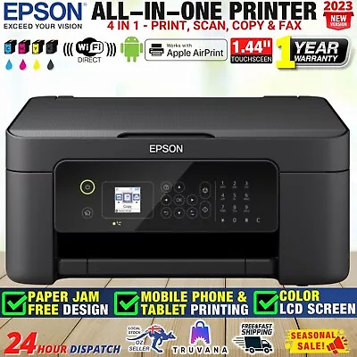 $134.96 • Buy Epson Workforce Printer WF-2910 Wireless Wi-Fi 4in1 Multifunction Colour Inkjet