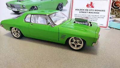 1/18 Holden HQ GTS Monaro Street Machine CUSTOM Autoart • $535