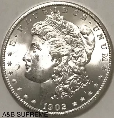 1902 O Morgan Dollar From OBW Estate Roll Choice-Gem Bu Uncirculated 90% Silver • $119.89