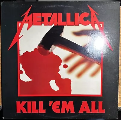 METALLICA Kill 'Em All MEGAFORCE LP VG++ 1st Press • $259.95