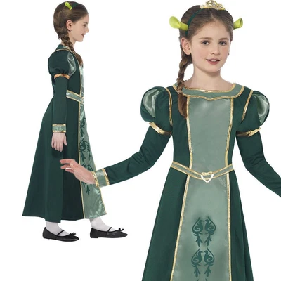 £32.99 • Buy Childrens Shrek Princess Fiona Costume Licensed Book Week Fancy Dress Age 4-12