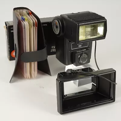 Vivitar 283 Electronic Flash W/ Filter Kit Filter Holder And VP-1 • $50