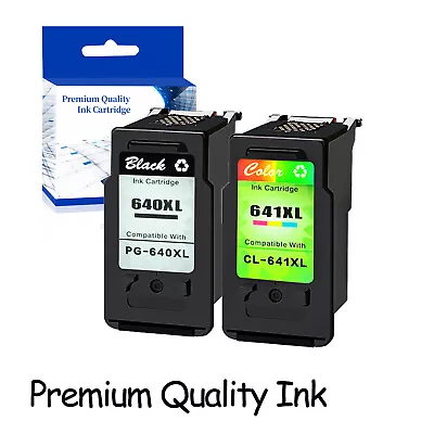 AU Black Colour Ink Cartridge PG-640XL CL-641XL For Canon PIXMA MG2260 MG3660 • $61.98