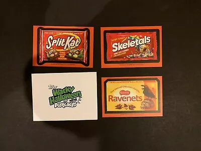 2020 Topps Wacky Packages Halloween 4x6 Postcards Orange Set + Envelope 3/3 NM • $39.99