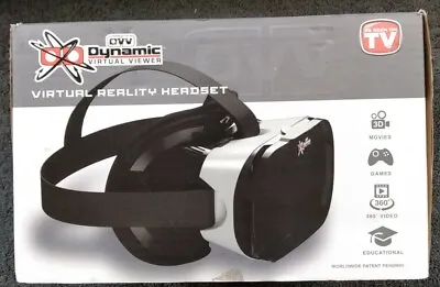Dynamic Virtual Viewer DVV 3D Glasses Virtual Reality VR Headset Player • $10.99