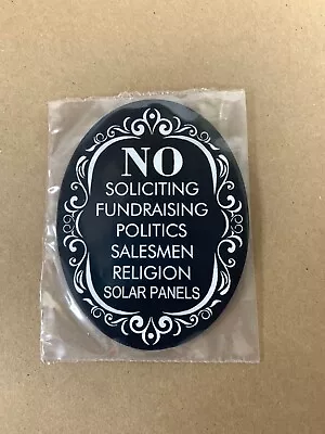 No Solar Panels No Soliciting Door Sign No Soliciting Sign No Soliciting Signs • $8.99