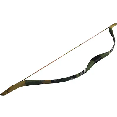 15LB Handmade Traditional Recurve Bow Juvenile Archer Outdoor Archery Practice • $65.99