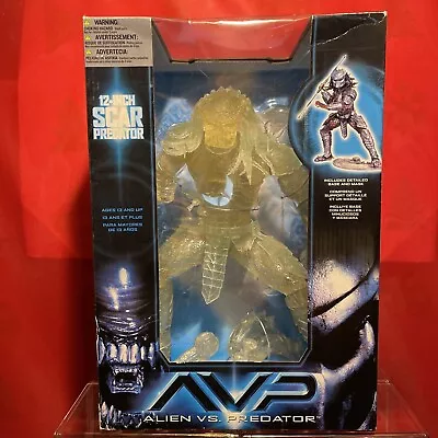 Todd McFarlane Toys 12 Inch SCAR STEALTH PREDATOR Alien Vs Action Figure NEW AVP • $49.99