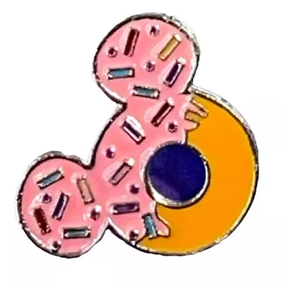 Doughnut Mickey Mouse Lapel Pin Sprinkle Dessert Brooch Badge Pin Jewelry Gift • $10